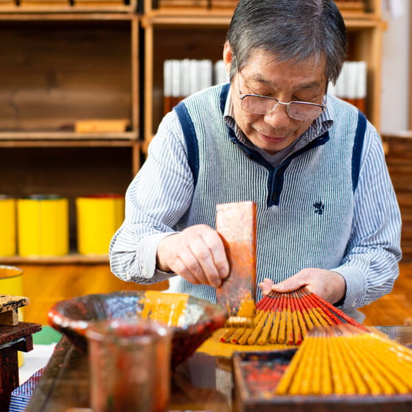 伝統工芸士 古井正弘さんの工房を訪れる